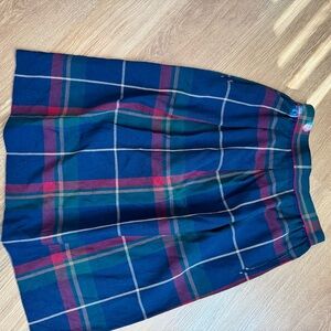 Vintage pendleton midi skirt
